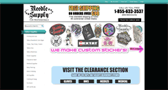 Desktop Screenshot of needlesupply.com