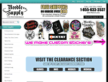 Tablet Screenshot of needlesupply.com